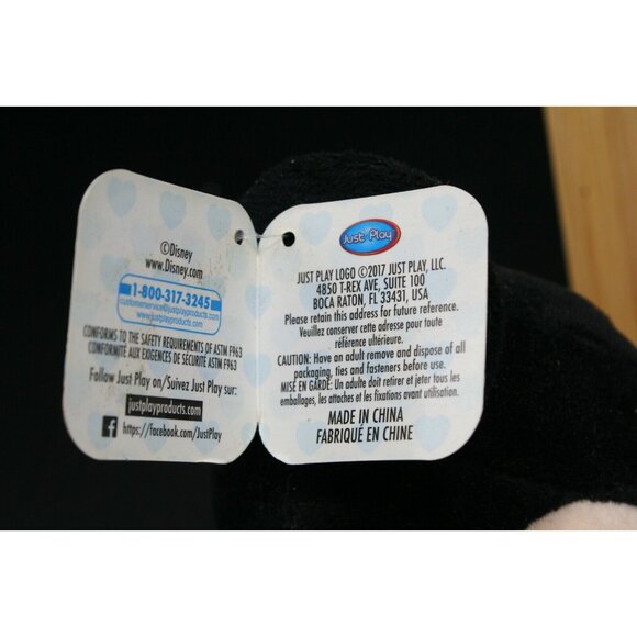 ⚡ Disney Mickey Mouse Valentines Day Plush Pink Heart Vest Small 9" BEANIE ⚡ - Picture 9 of 12